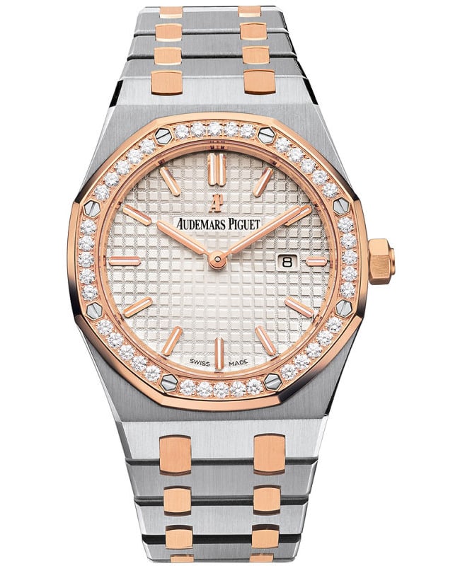 Audemars Piguet Royal Oak Quartz Silver Dial Stainless Steel Women's Watch 67651SR.ZZ.1261SR.01