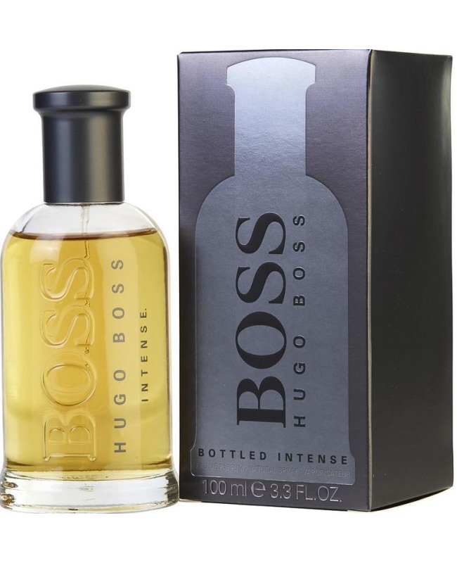 Hugo Boss Cologne Boss Bottled Intense EDP Spray 3.4 oz Men's Fragrance ...