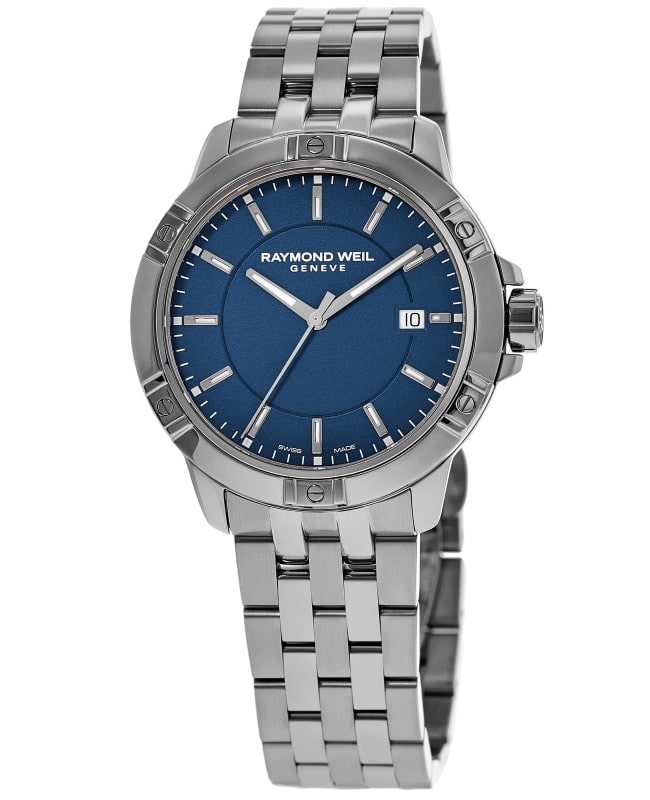 Raymond Weil Tango Quartz Blue Dial Steel Men's Watch 8160-ST-50041
