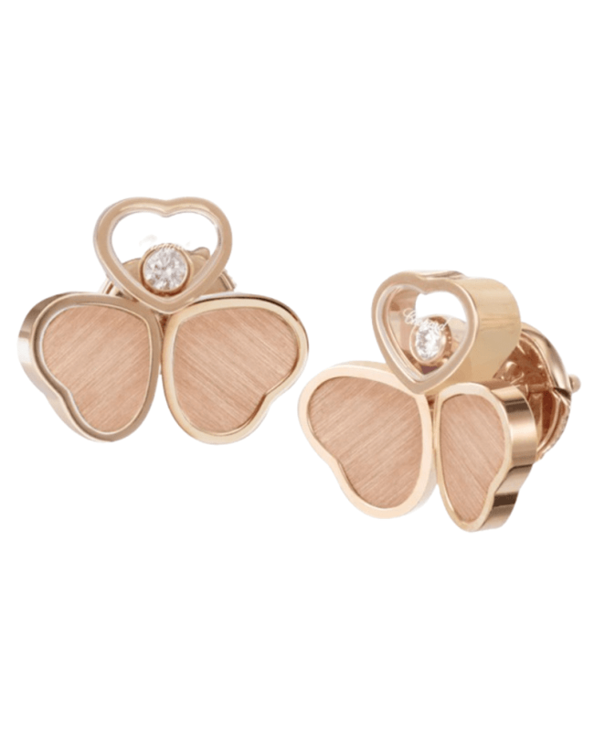 Chopard Happy Hearts Women's Earrings 83A083-5701 | WatchMaxx