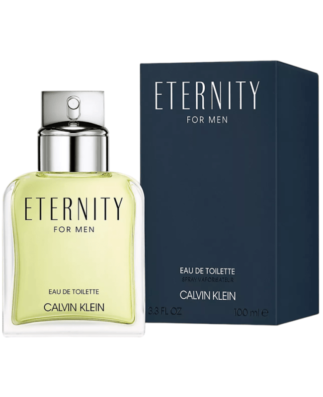 Calvin Klein Eternity EDT Spray 3.3 fl oz Men's Fragrance 88300105519 88300105519
