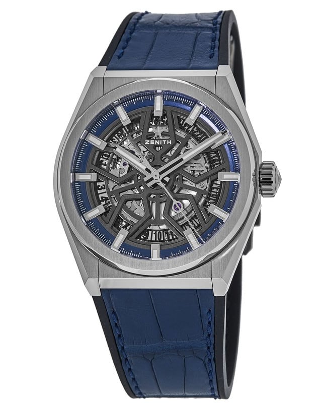 Zenith Defy Classic Automatic Skeletal Dial Titanium Men's Watch  95.9000.670/78.M9000 7613061028000 - Watches, Defy Classic - Jomashop