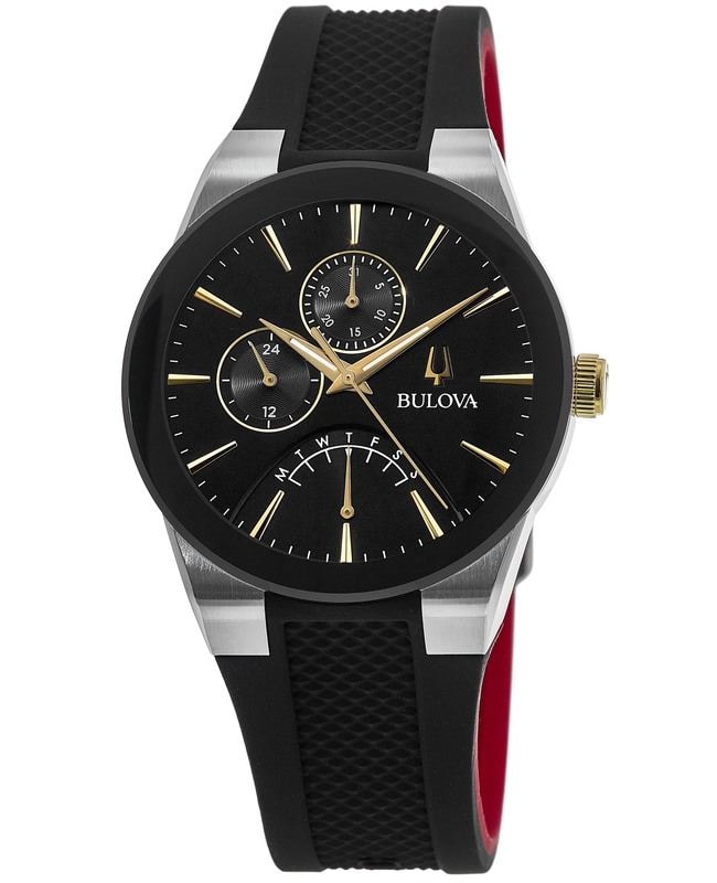 BULOVA   メンズ    腕時計 Amazon.com: Bulova Men's Marine Star 'Series B' Stainless