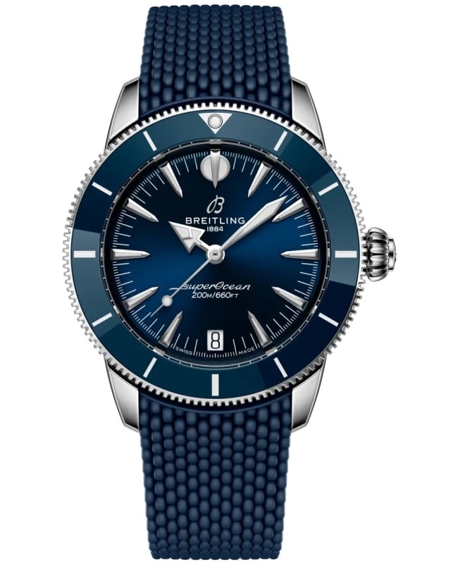 Breitling Superocean Heritage Automatic 36 Blue Dial Rubber Strap Womens Watch A10390161C1S1 A10390161C1S1 3845$