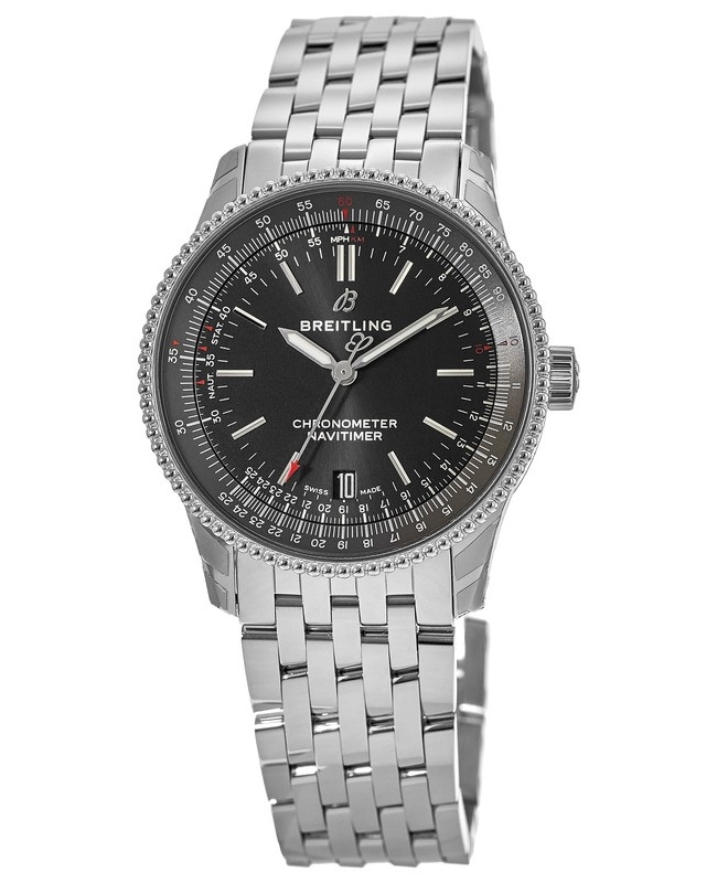 Breitling navitimer 38 best sale black
