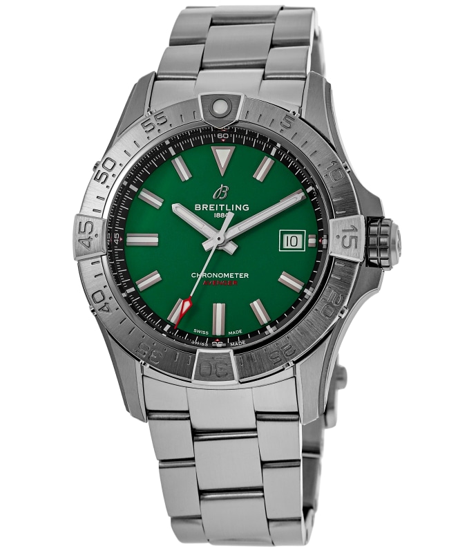 Breitling Avenger Automatic 42 Green Dial Stainless Steel Men's Watch A17328101L1A1