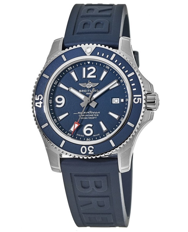 breitling blue watch