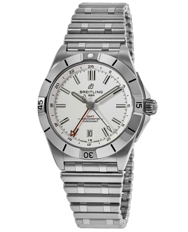 Breitling Chronomat Automatic GMT 40 White Dial Stainless Steel Mens Watch A32398101A1A1 A32398101A1A1 Breitling Chronomat Automatic GMT 40 White Dial Stainless Steel Mens Watch A32398101A1A1 A32398101A1A1