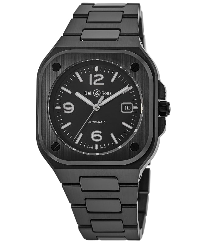 Bell & Ross BR 05 Automatic Black Dial Ceramic Men's Watch BR05A-BL-CE/SCE BR05A-BL-CE/SCE