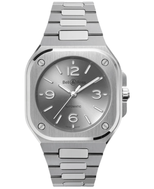 Bell & Ross BR 05 36mm Grey Dial Stainless Steel Women's Watch BR05A-S-GR-ST/SST