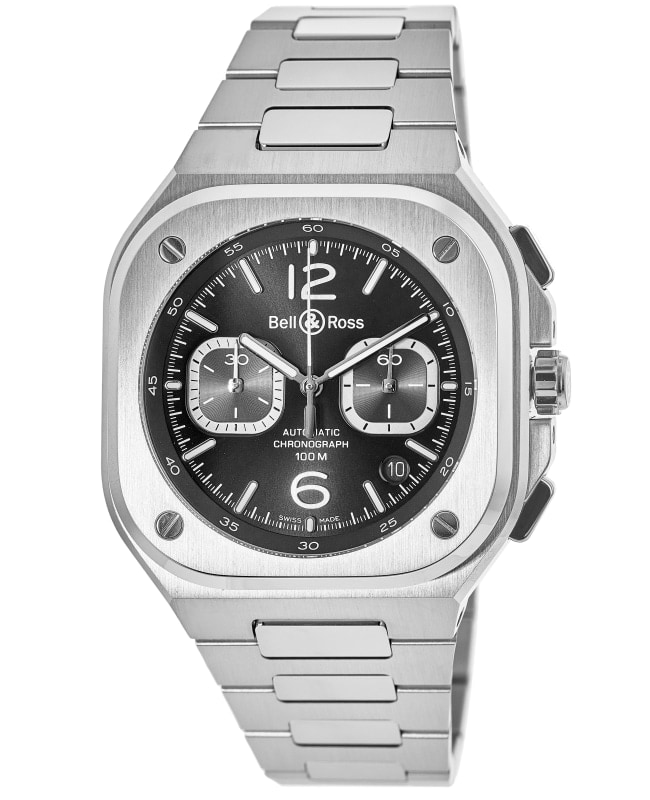 Bell Ross BR 05 Chronograph 42mm Black Dial Stainless Steel Mens Watch BR05C-BL-STSST BR05C-BL-STSST 5536$