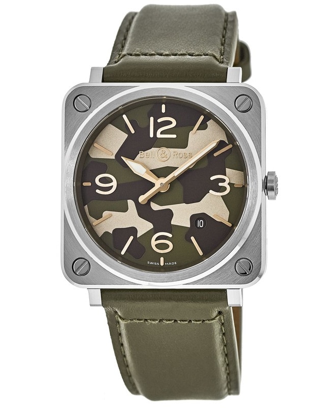 Bell & Ross BR S Green Camo Dial