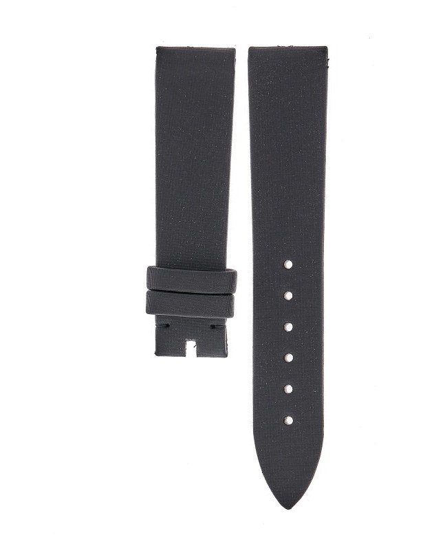 Chopard 18x16mm Black Satin Replacement Strap Strap C962800-0129 C962800-0004 B2800-0129 510$