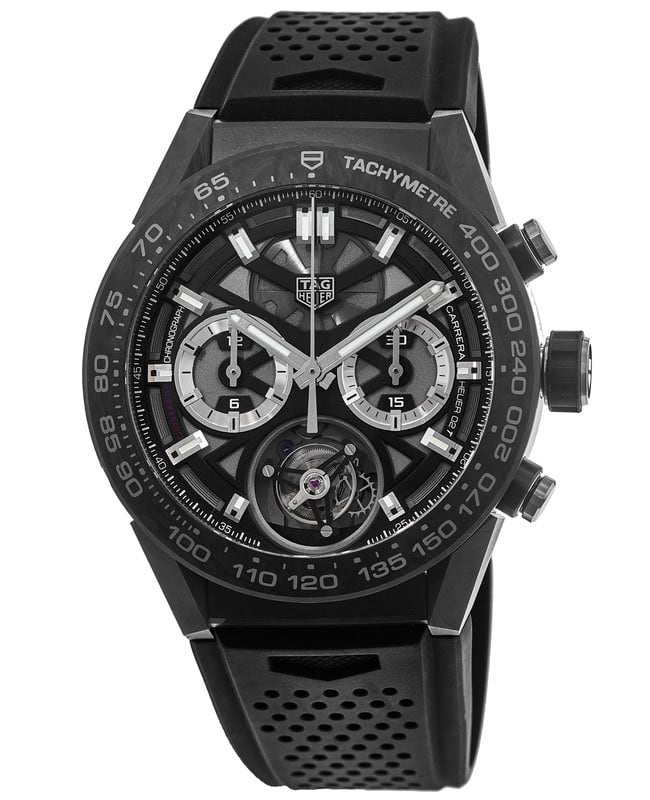 Tag Heuer Carrera Tourbillon Black Titanium Men’s Watch