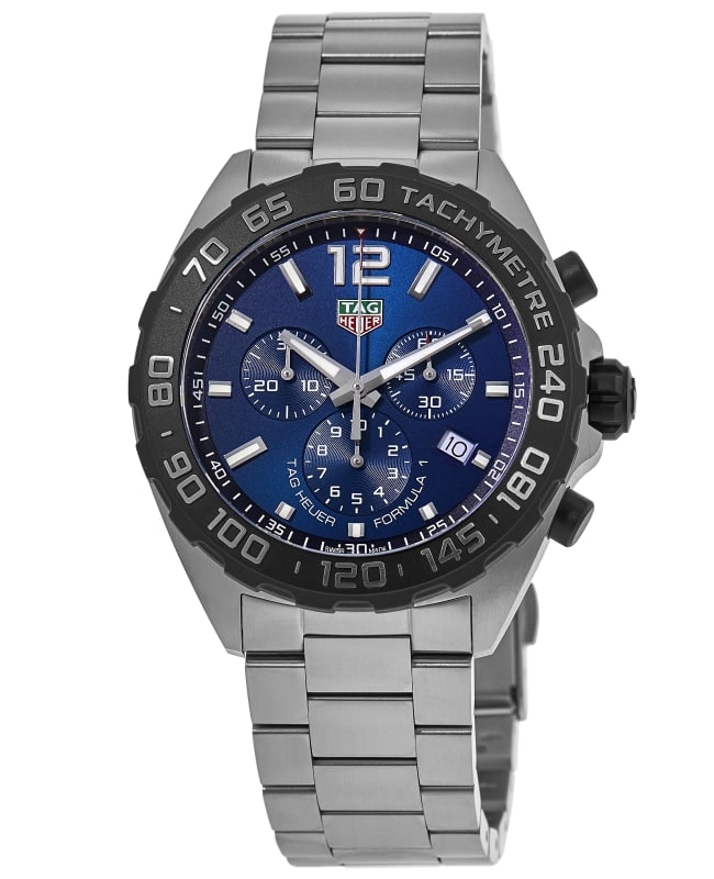 Tag Heuer Formula 1 Quartz Chronograph Blue Dial Steel Men's Watch CAZ101AV.BA0842 CAZ101AV.BA0842