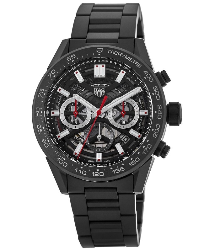 Tag Heuer Carrera Calibre Heuer 02 45mm Skeleton Chronograph
