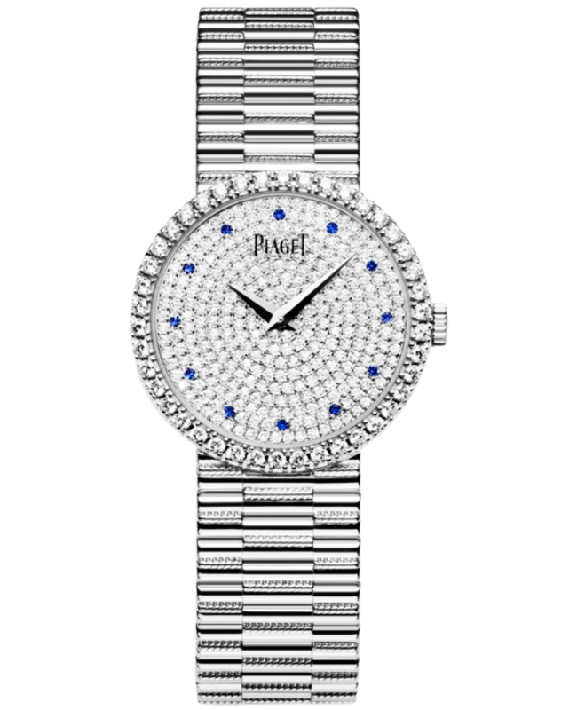 Piaget Altiplano Traditional Manual Winding Diamond Dial 18K White Gold Women's Watch G0A37043
