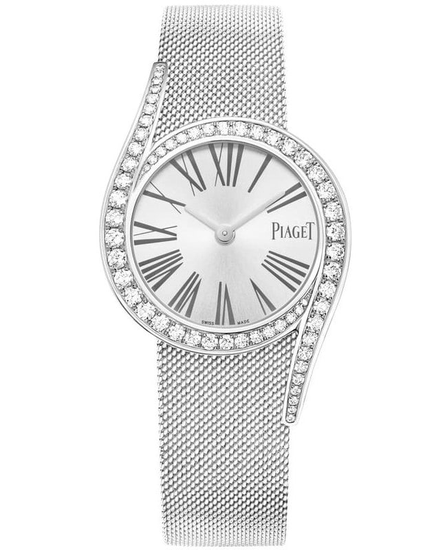 Piaget Limelight Gala Silver Dial Diamond White Gold Women’s Watch