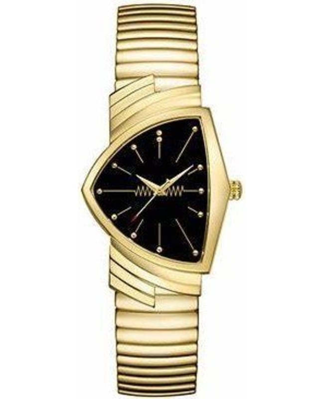 HAMILTON VENTURA H243010ゴールド Hamilton Ventura Reissue Gold Tone (PVD Finish) Watch H243010