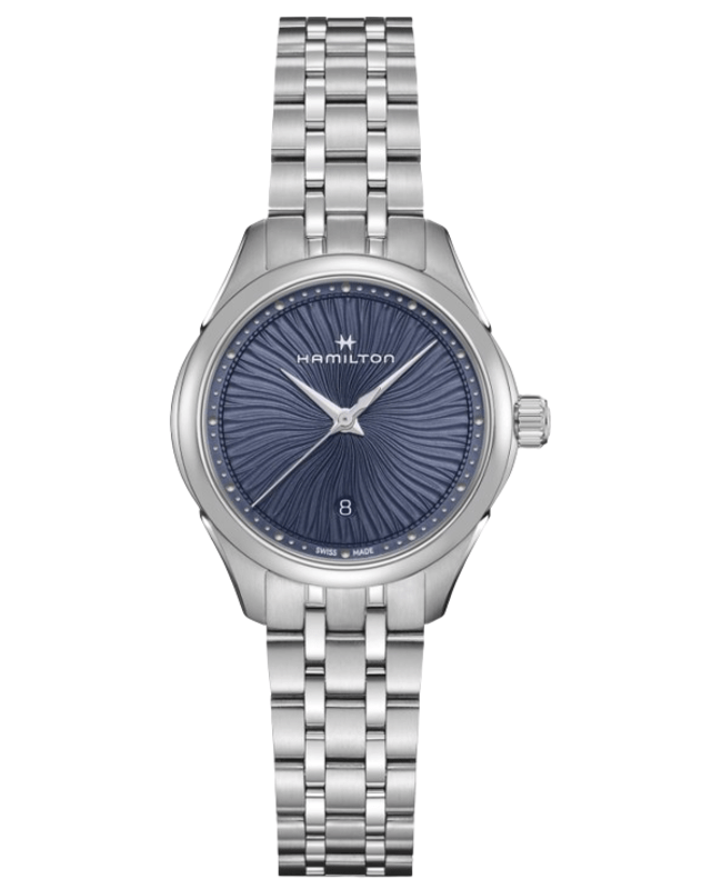 Hamilton Jazzmaster Lady Quartz Blue Dial Steel Women's Watch H32231140