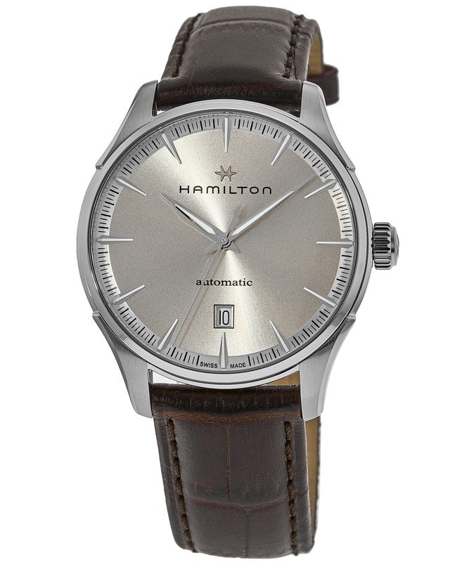 Hamilton Jazzmaster Beige Dial Leather Strap Men’s Watch