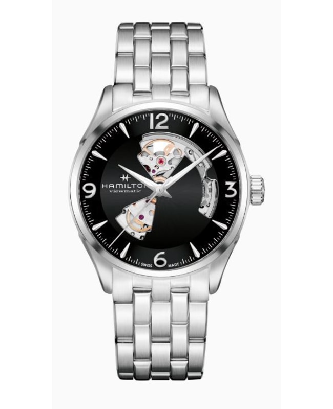 Hamilton Jazzmaster Open Heart Men's Watch H32705131 | WatchMaxx