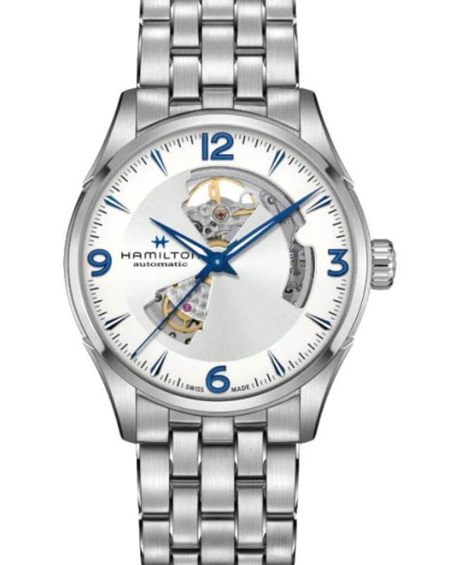 Hamilton Jazzmaster Open Heart Automatic Silver Dial Steel Men's Watch H32705152
