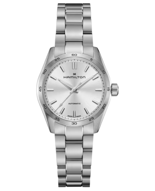 Hamilton Jazzmaster Auto Performer 34mm Silver Dial Steel Women's Watch H36105150