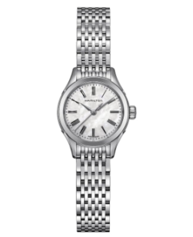 Hamilton American Classic Valiant Quartz Mother of Pearl Dial Stainless Steel Women's Watch H39251194