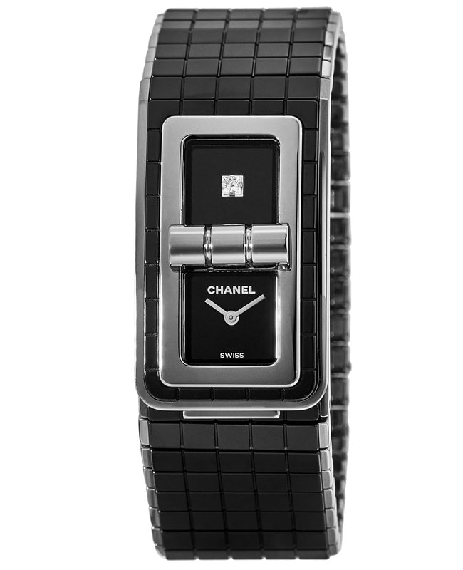 Chanel Code Coco Black Dial Black Steel and Ceramic Women’s Watch