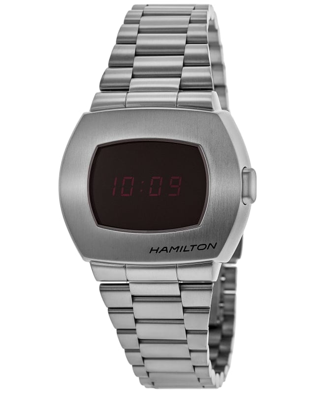 Hamilton PSR Digital Quartz Stainless Steel Men's Watch H52414130