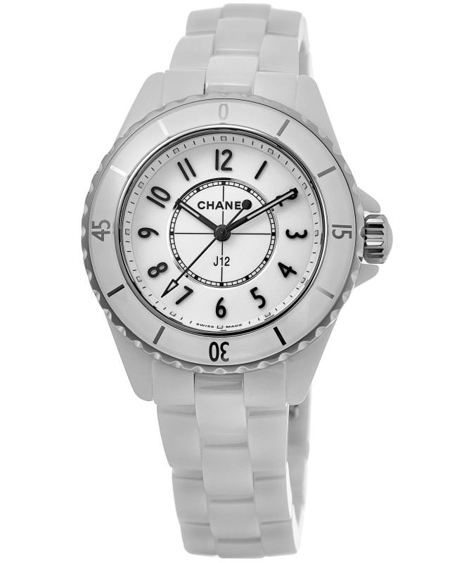 CHANEL（okima） Chanel J12 33MM Black Dial Diamond Bezel With Black Ceramic