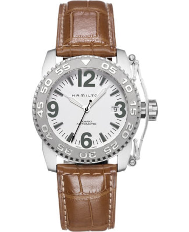 HAMILTON KHAKI AUTOMATIC メンズ腕時計 HAMILTON KHAKI WATCH AUTOMATIC DATE MENS 42mm SWISS MADE | eBay