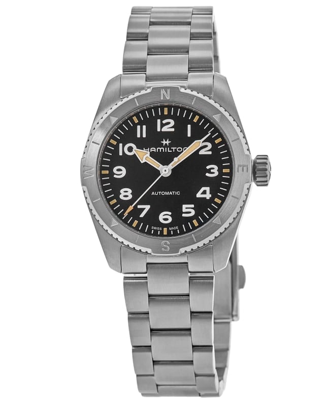 Hamilton Khaki Field Expedition Auto Black Dial Steel Men's Watch H70225130