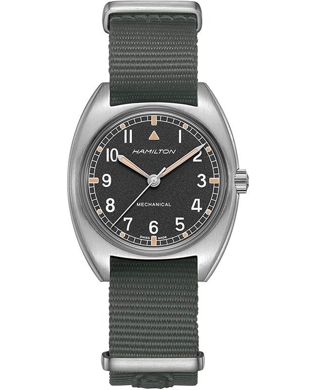 Hamilton Khaki Pilot Pioneer Black Dial Nylon Strap Men’s Watch