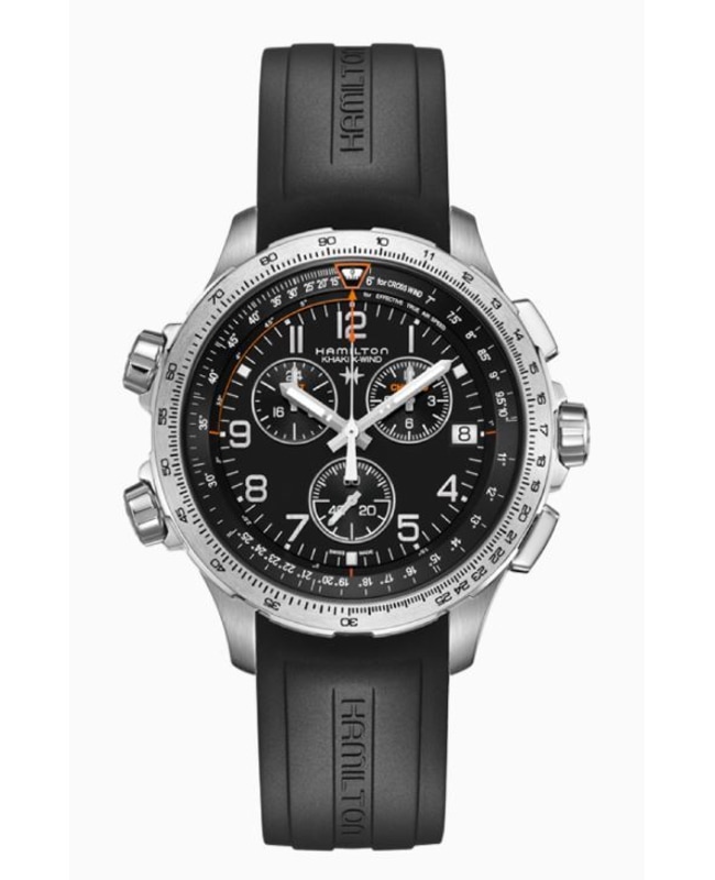 Hamilton Khaki Aviation X-Wind Chrono Quartz GMT Men’s Watch