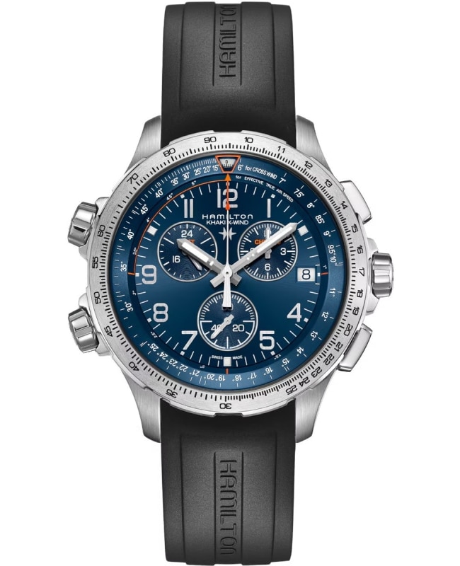 Hamilton Khaki X-Wind GMT Chrono Quartz Men's Watch H77922341