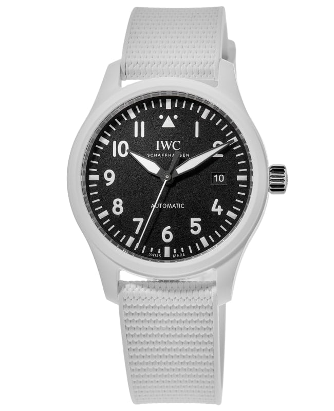 IWC Pilot's Top Gun Lake Tahoe Special Edition 41mm Black Dial Rubber Strap Men's Watch IW328104