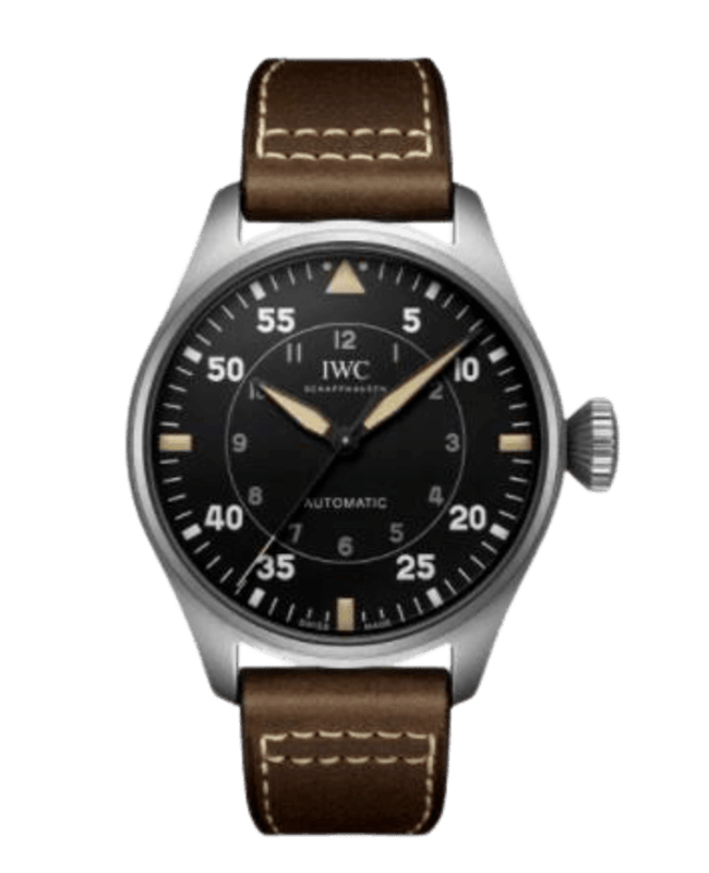 IWC Pilot's Big Pilot Black Dial Leather Strap Men's Watch IW329701