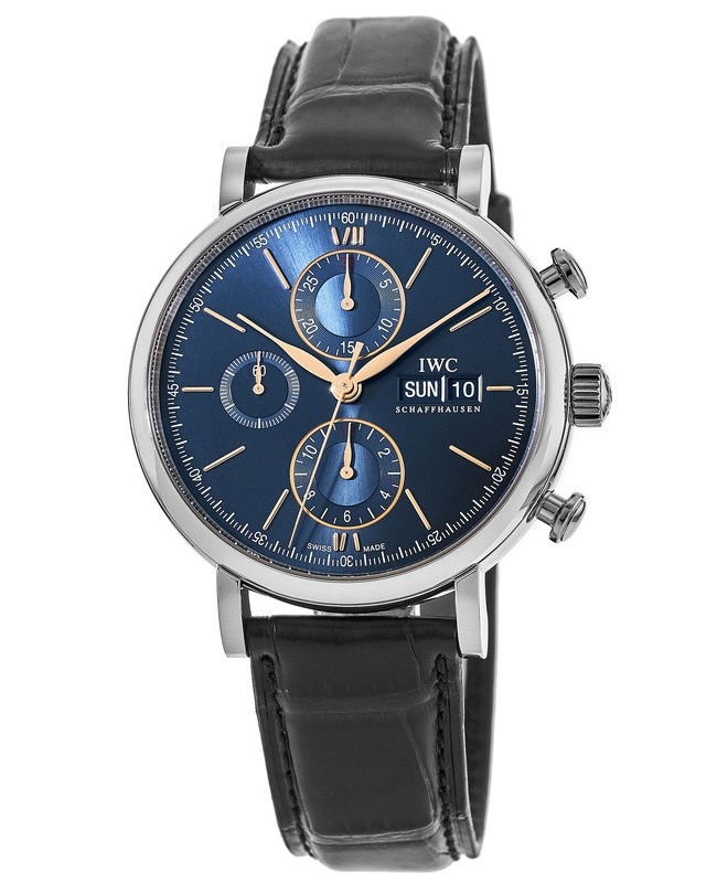 IWC Portofino Chronograph Automatic Blue Dial Men’s Watch