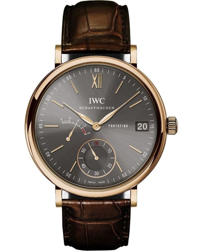IWC Portofino Hand Wound Eight Days Men's Watch IW510104