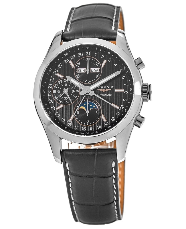 Longines Conquest Classic Automatic Chronograph Moonphase Men's