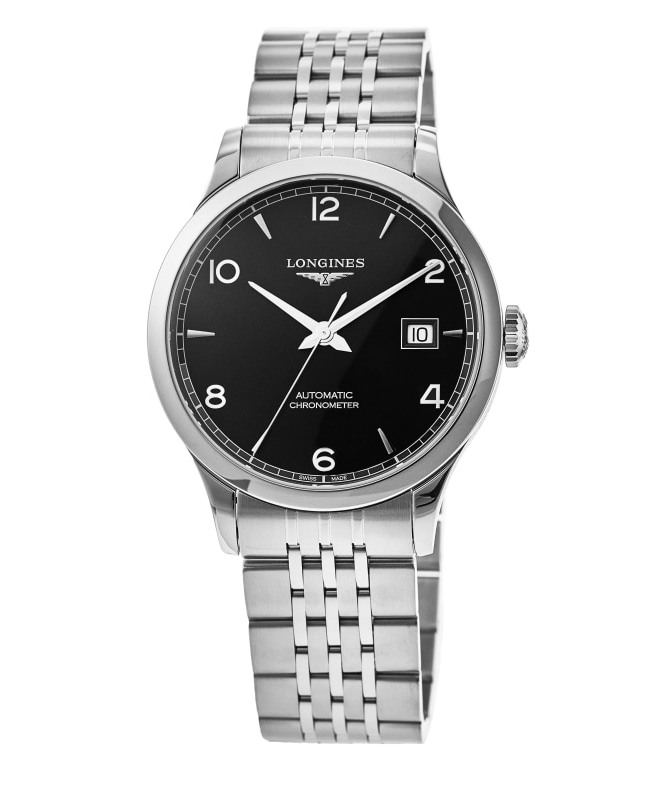 Longines Record Chronometer Men's Watch L2.821.4.56.6 | WatchMaxx