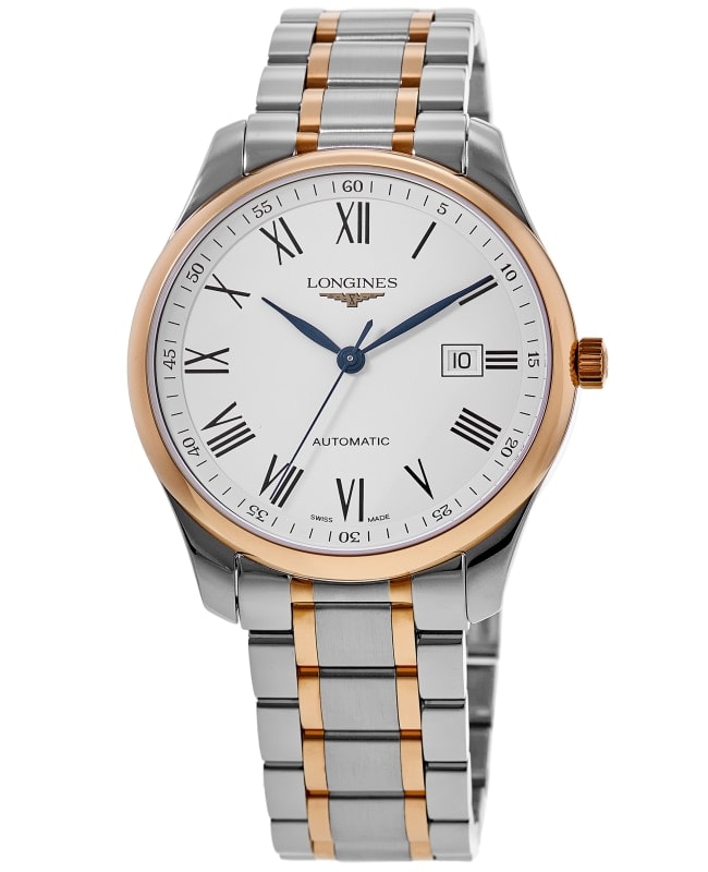 Longines Master Collection Automatic 42mm 18kt Rose Gold & Steel Men's Watch L2.893.5.11.7