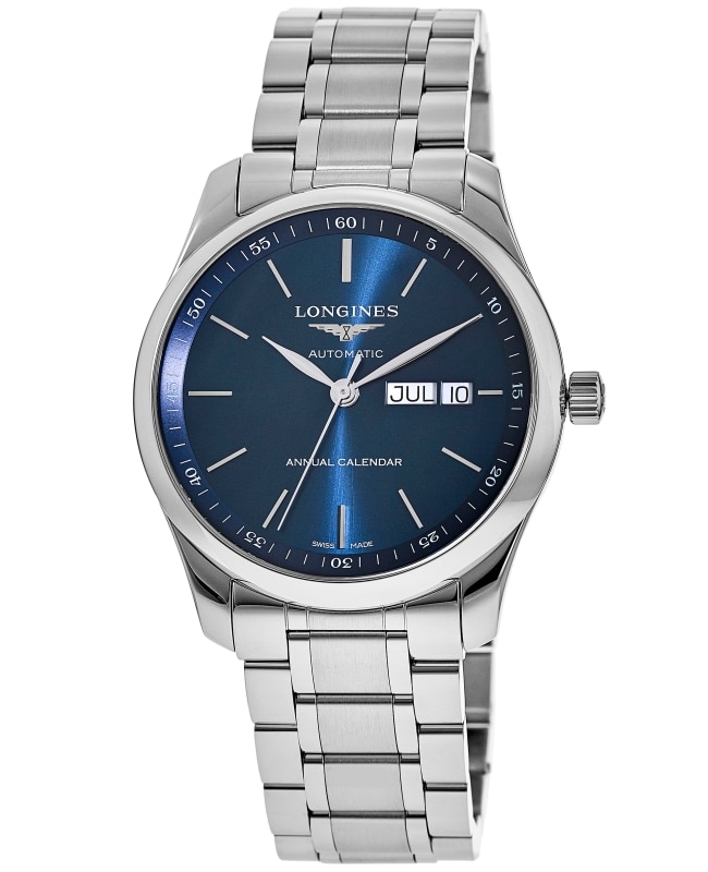 Longines Master Collection Automatic 40mm Blue Dial Stainless Steel Men's Watch L2.910.4.92.6