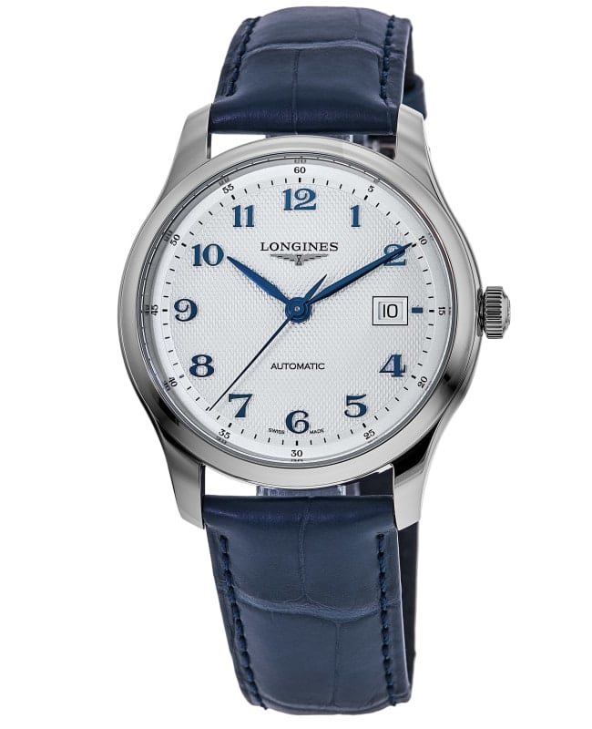 Longines Master Collection Silver Dial Leather Strap Men's Watch L2.950.4.73.2 L2.950.4.73.2