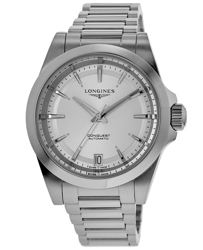 Longines Conquest Automatic Silver Dial Stainless Steel Women's Watch L3.430.4.72.6
