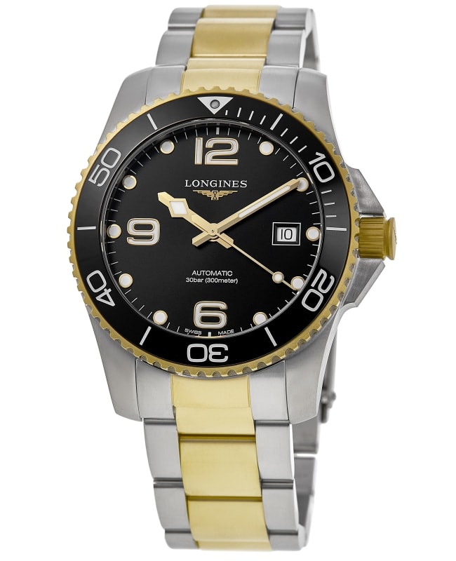 Longines HydroConquest Automatic Black Dial Steel Men's Watch L3.781.3.56.7