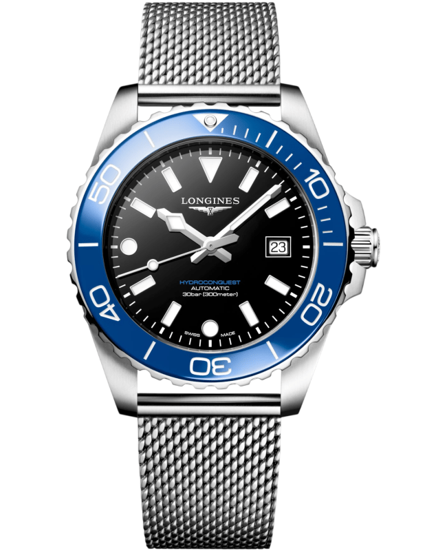 Longines HydroConquest Automatic Black Dial Stainless Steel Men's Watch L3.788.4.90.6