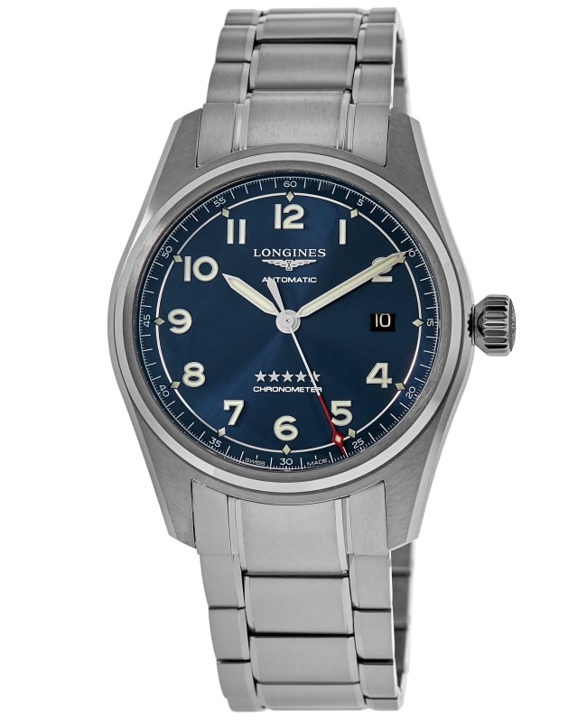 Longines Spirit Prestige Edition Automatic Blue Dial Steel Men's Watch L3.810.4.93.9